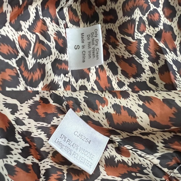 TCEC Riveted Faux Leather Jacket - Picture 15 of 16